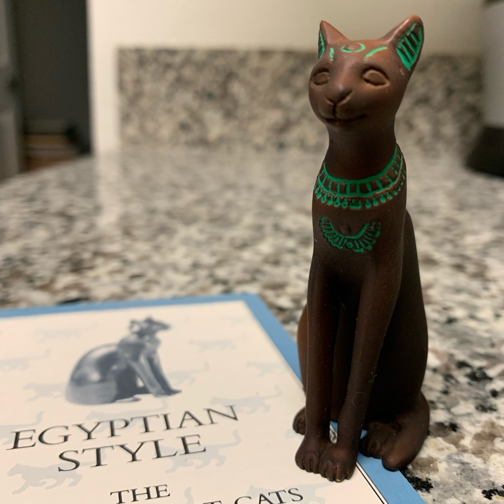 Egyptian Style The Curio Cabinet Cats Collection